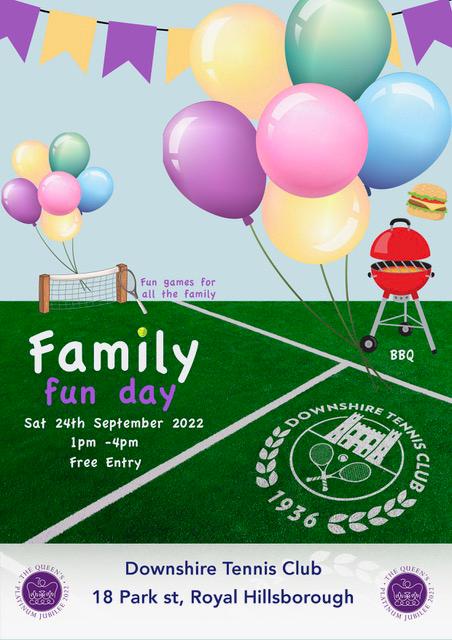 Family fun day on Saturday 24th September